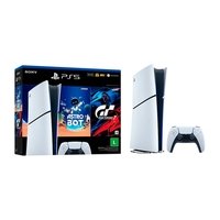 Console Sony PlayStation 5 Digital, 825GB SSD com 2 jogos (AstroBot + Gran Turismo 7)