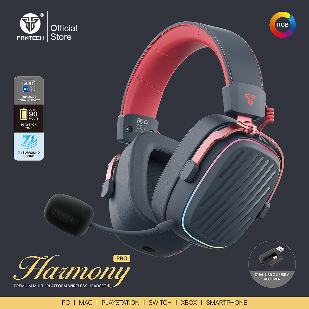 FANTECH Harmony Pro fone de ouvido sem fio com ENC