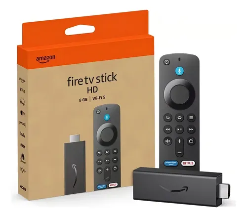 [Taxa inclusa] Amazon Fire TV Stick HD Preto8GB 16B 