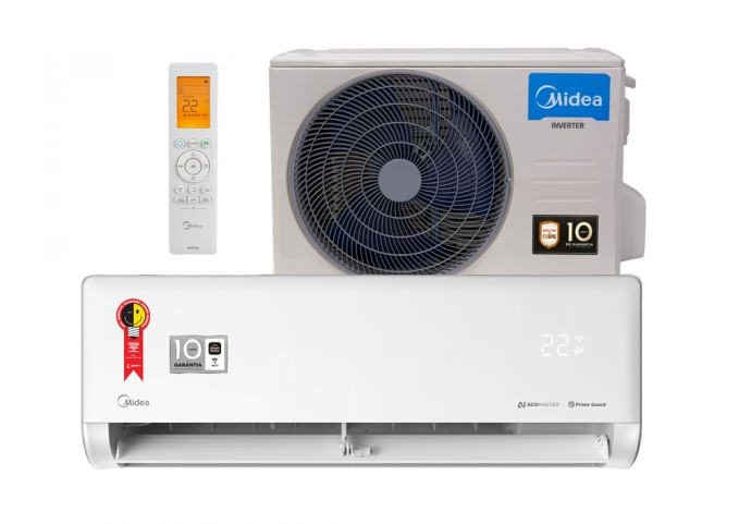 Ar Condicionado Split Ecomaster Inverter 9.000Btus 220V Midea
