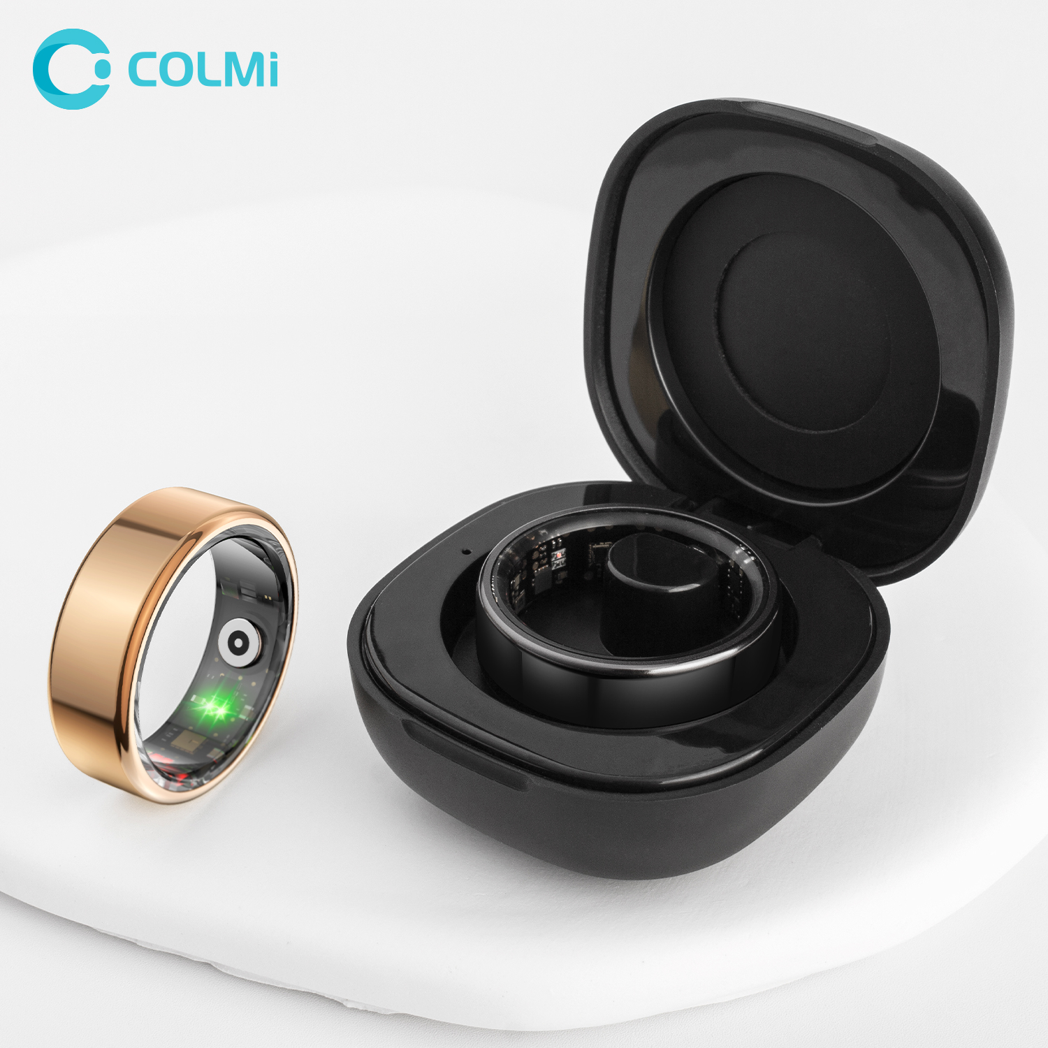 Anel inteligente COLMI R02 monitor de saúde 5ATM