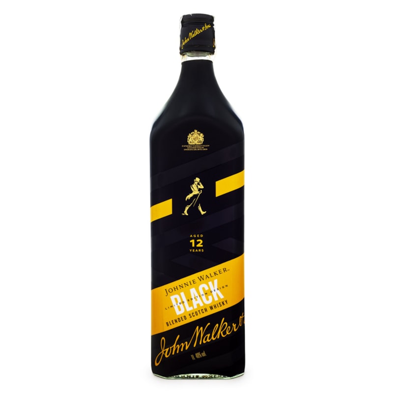 Johnnie Walker Black Label 12 Anos Whisky 1L