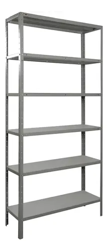 Estante de aço 6 prateleiras galvanizadas 150kg