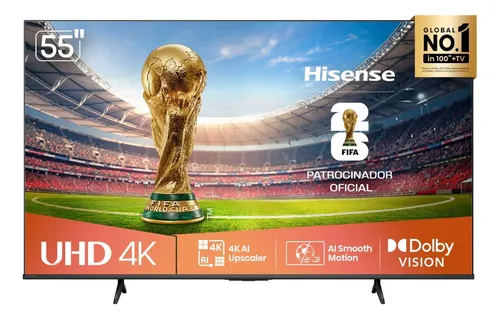 Hisense Smart TV 4K 55A6NV Dolby Vision 55 polegadas 