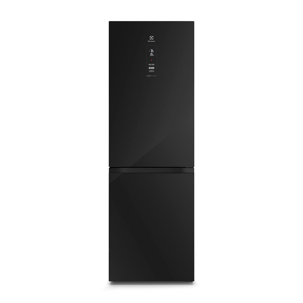 Geladeira Electrolux Frost Free Inverter 323L Efficient AutoSense Inverse Black Glass (IB42G) - 127V ou 220V