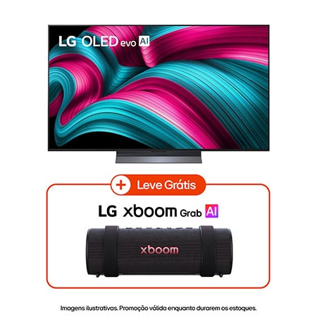 Smart TV LG OLED evo AI C5 4K de 65 polegadas 2025