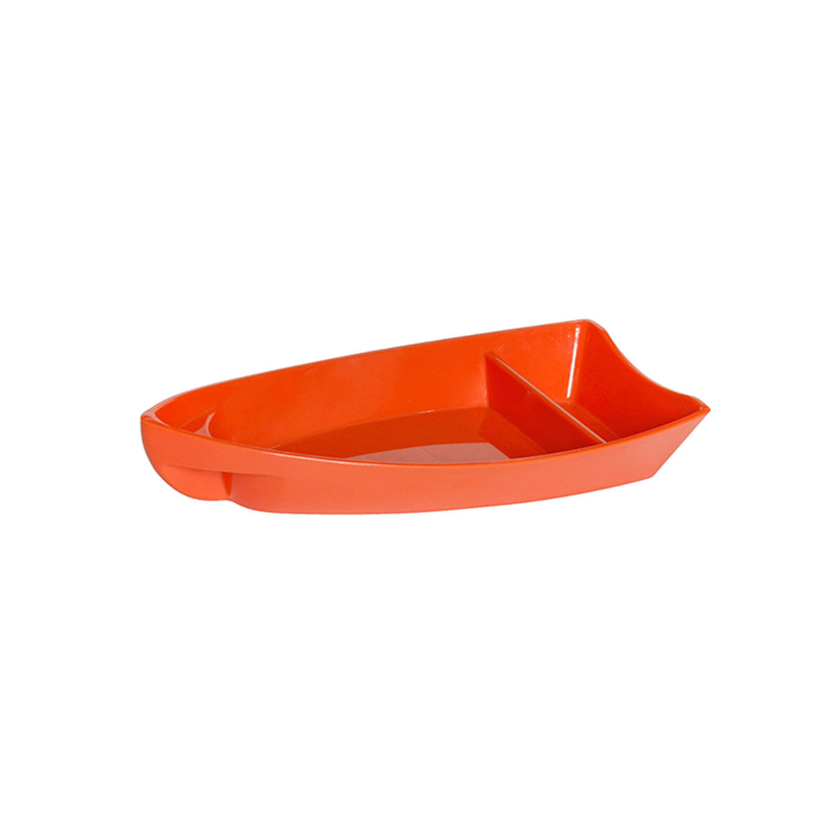 Barca Sushi 600ml Laranja em Policarbonato