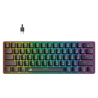 Teclado Mecânico Rise Mode GM1 RGB Outemu Red