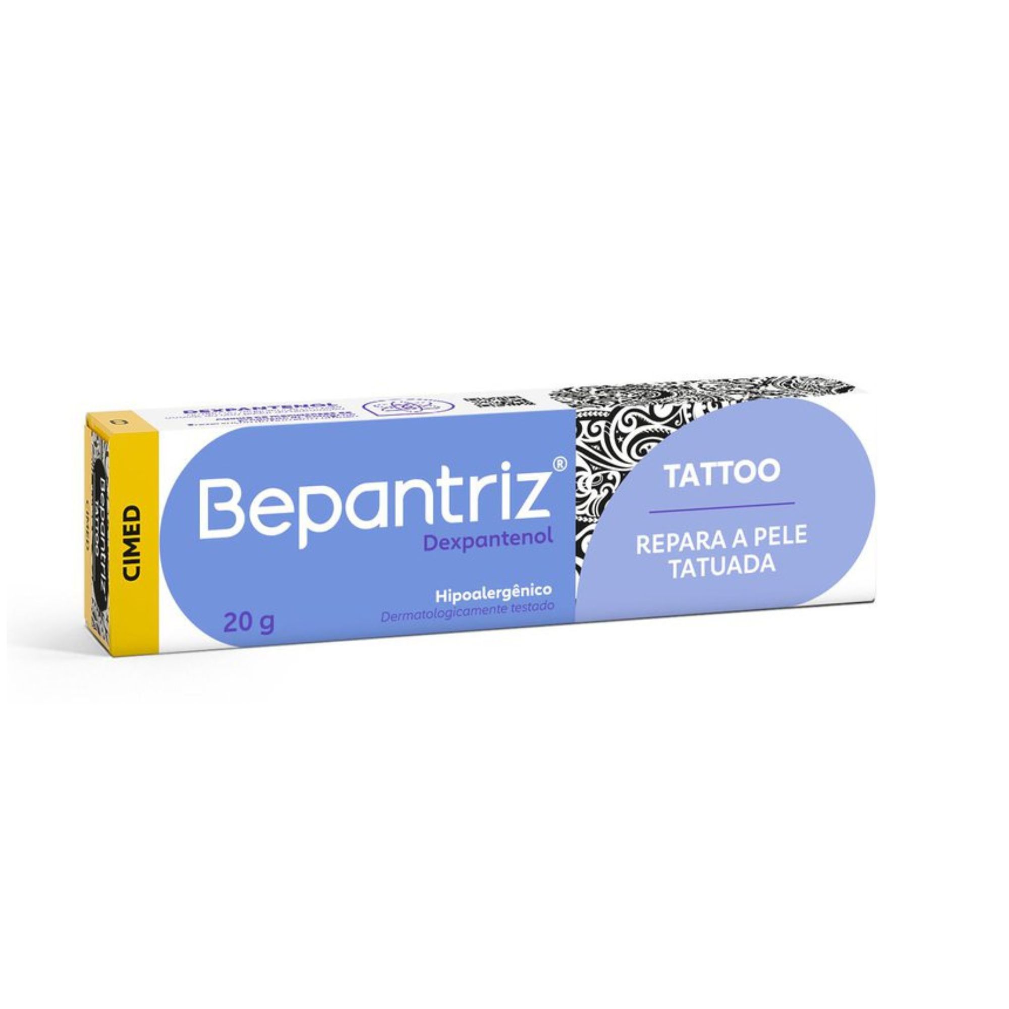 Bepantriz Tattoo Proteção E Hidratação Pomada Deramtológica 20g