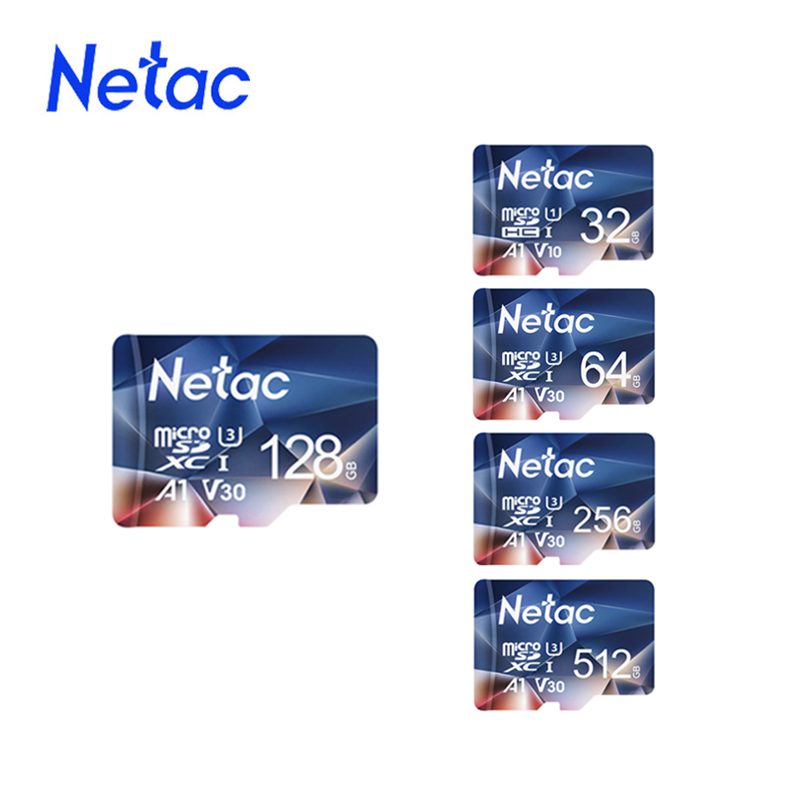 Cartão Micro SD Classe 10 UHS-1 Netac-A1  256GB