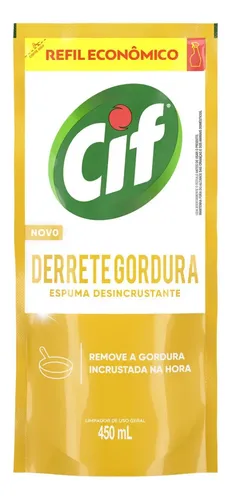 Limpador CIF Derrete Gordura 450 ml