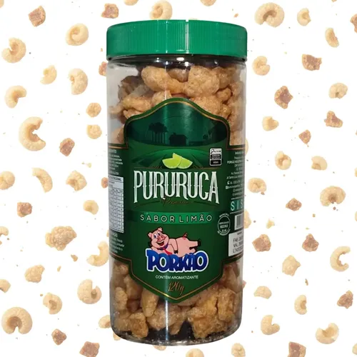 Torresmo Pururuca Porkão 120g Petisco Crocante