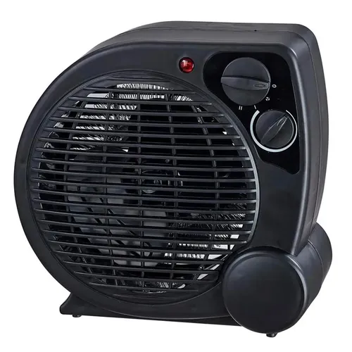 Aquecedor Elétrico 110v ou 220v Portátil Preto Aq04- MimoStyle 