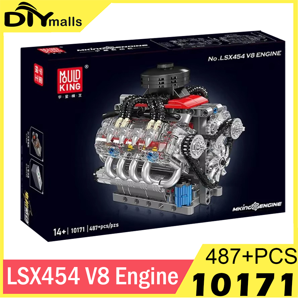 [Texa inclusa] Blocos de construção Technic 10171 Carro com motor V8
