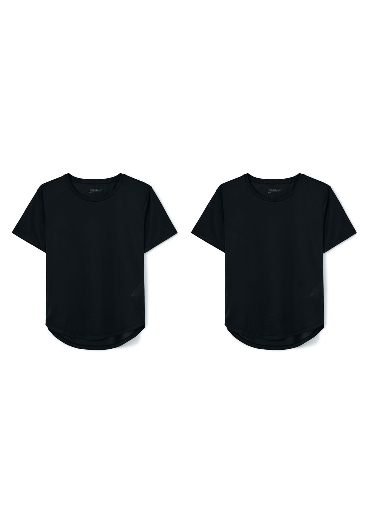 Kit 2 Camisetas Esportivas Femininas Texturizadas