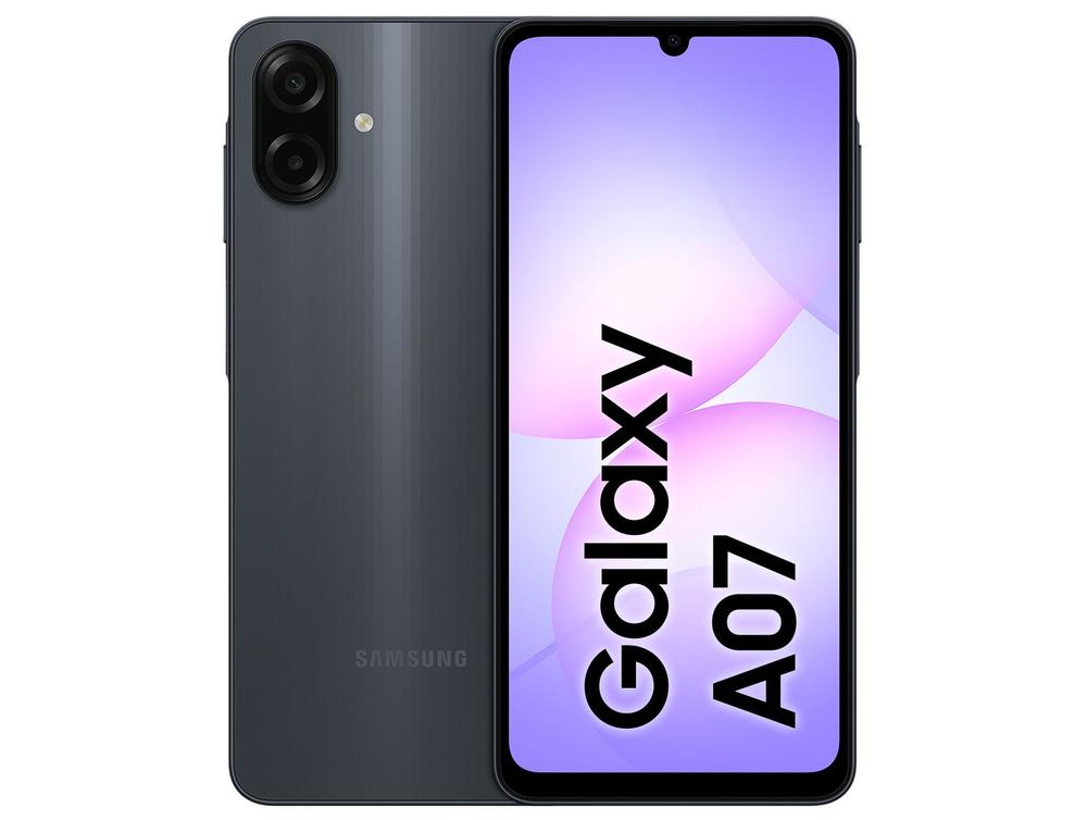 [Magalu] Celular Samsung Galaxy A07 256GB, 8GB, Câm. 50mp, Tela 6.7" Preto