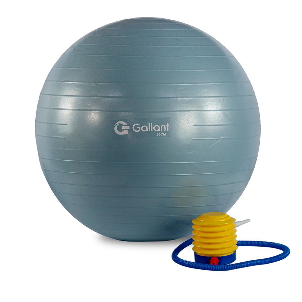 Bola de Pilates 55cm com Bomba Gallant
