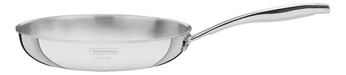 Frigideira Tramontina Grano 26cm - Em aço inox com corpo triplo 