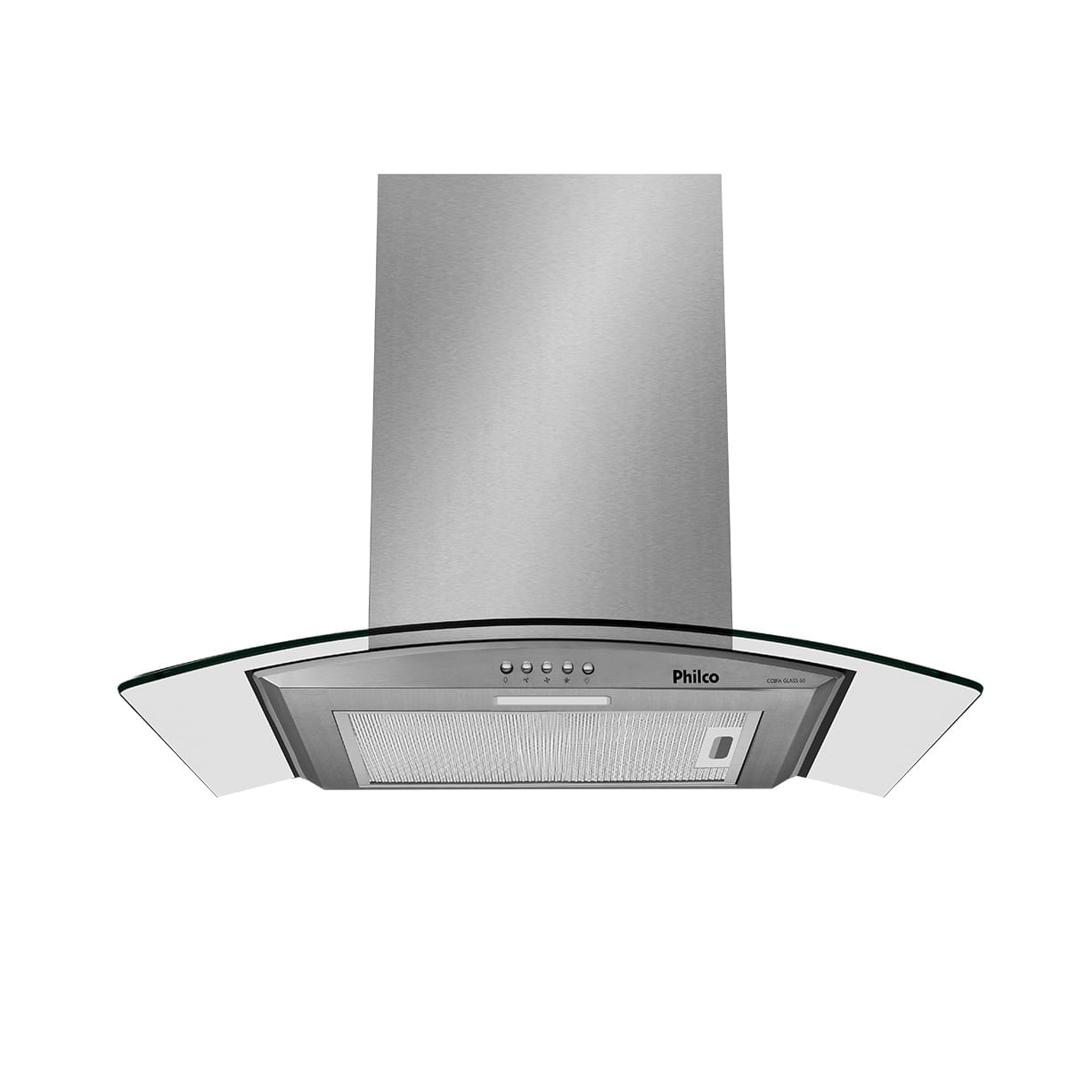 [Outlet] Coifa Philco PCO60G Glass Depurador & Exaustor 60cm Inox 