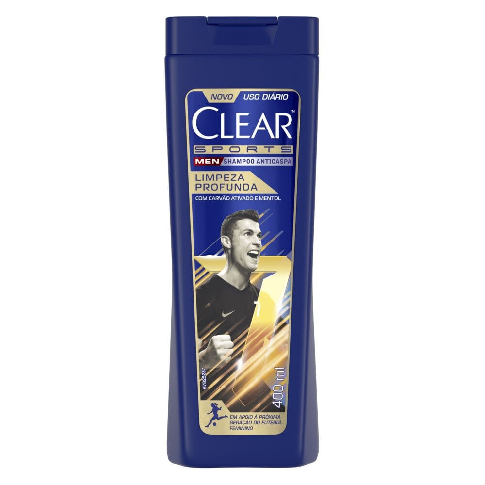 Clear Shampoo Anticaspa Limpeza Profunda 400ml