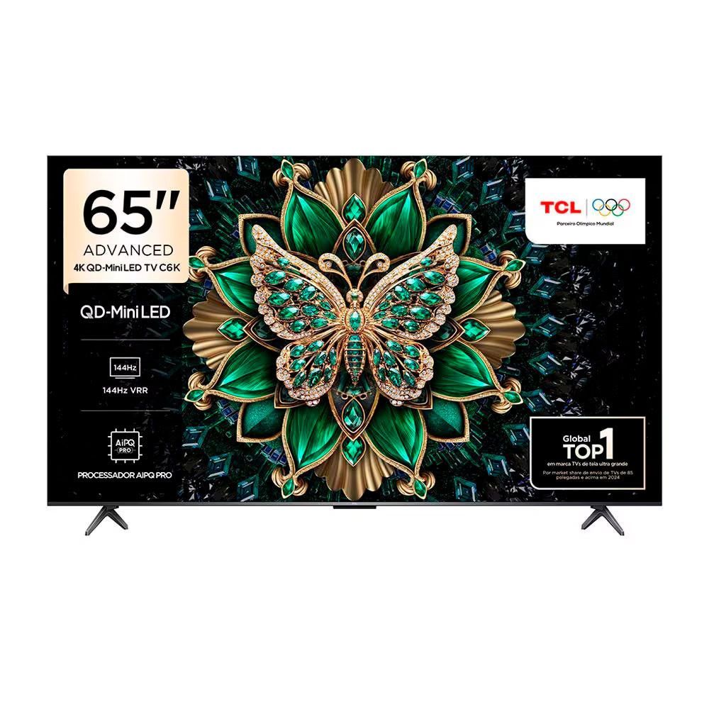 TCL 65C6K Smart TV 4K QD-Mini LED 144Hz
