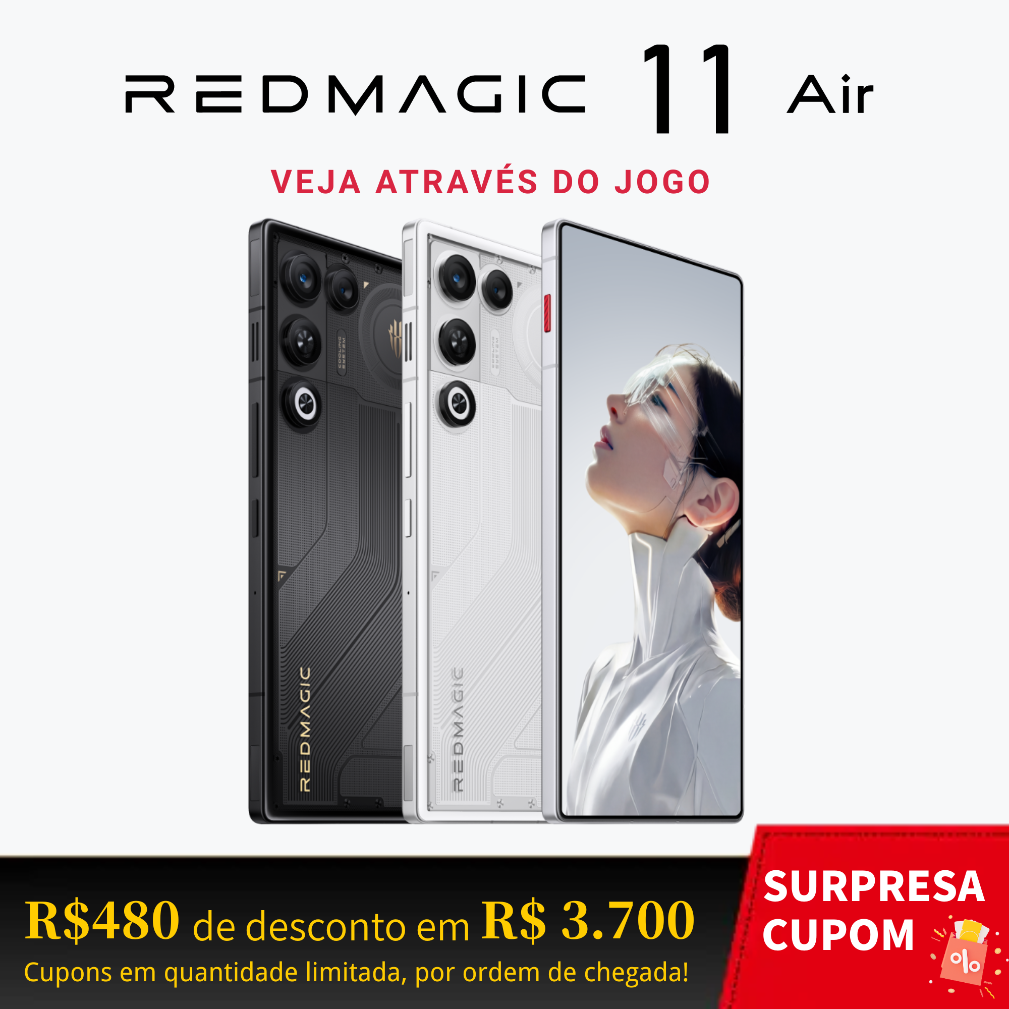 REDMAGIC NX789J 11 Air 5G 12/16+256gb