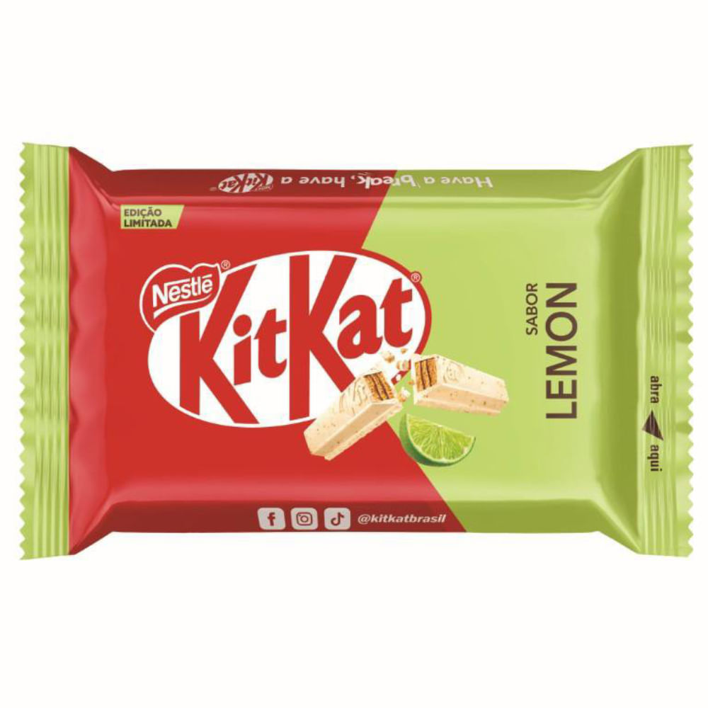 [Regional] KitKat Branco com Limão 41,5g Nestlé