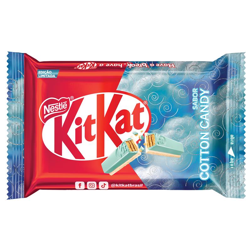 [Regional] Kit Kat Nestlé Wafer Algodão Doce 41,5g