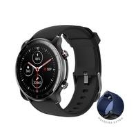 [App] SmartWatch Husky Sports 700 GPS Preto + Pulseira Extra Azul Marinho HSPH000
