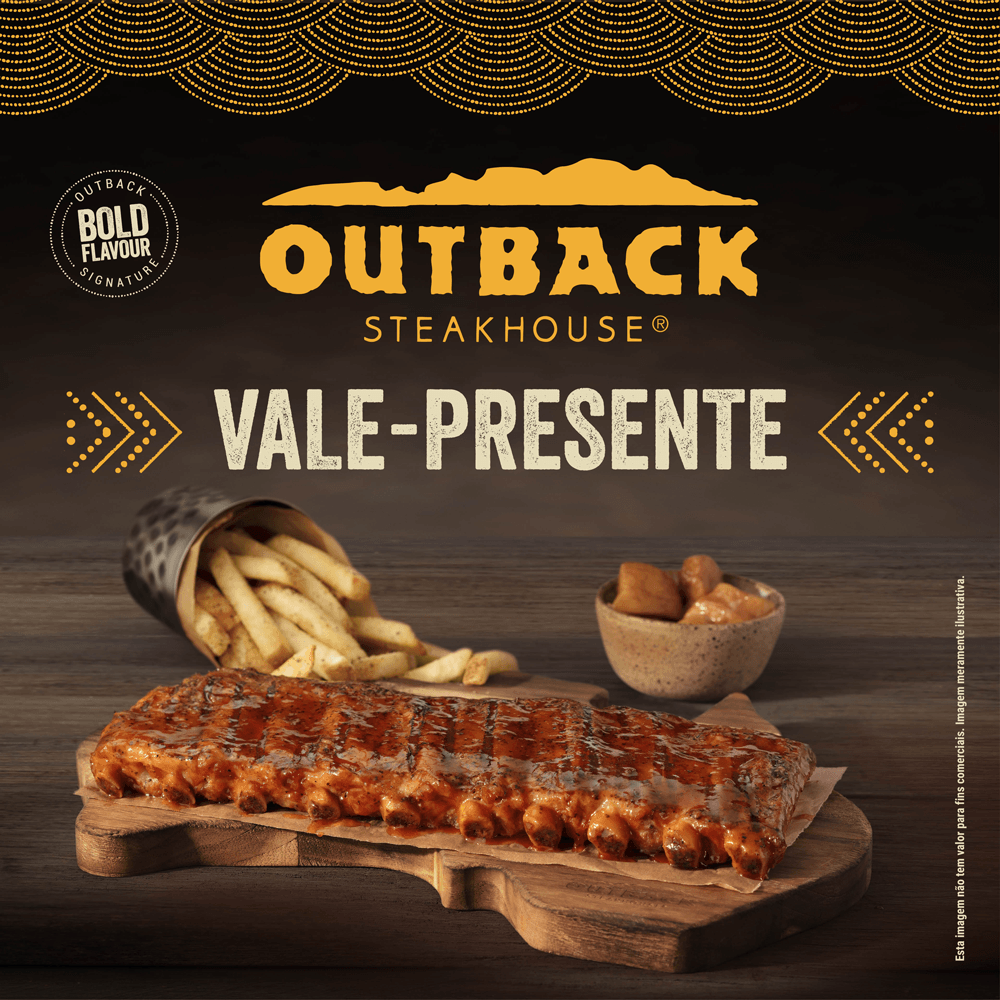 Gift Card Outback R$50