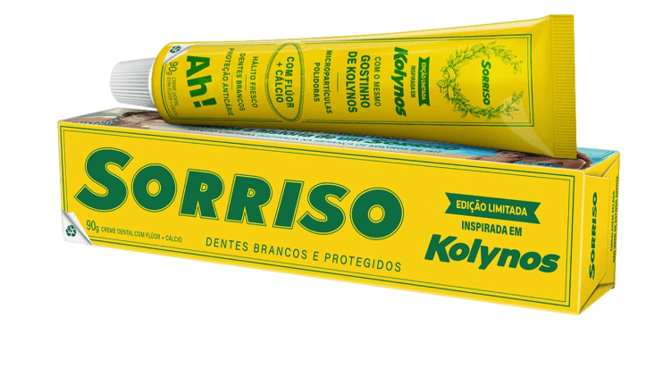CREME DENTAL SORRISO EDICAO LIMITADA KOLYNOS 90G