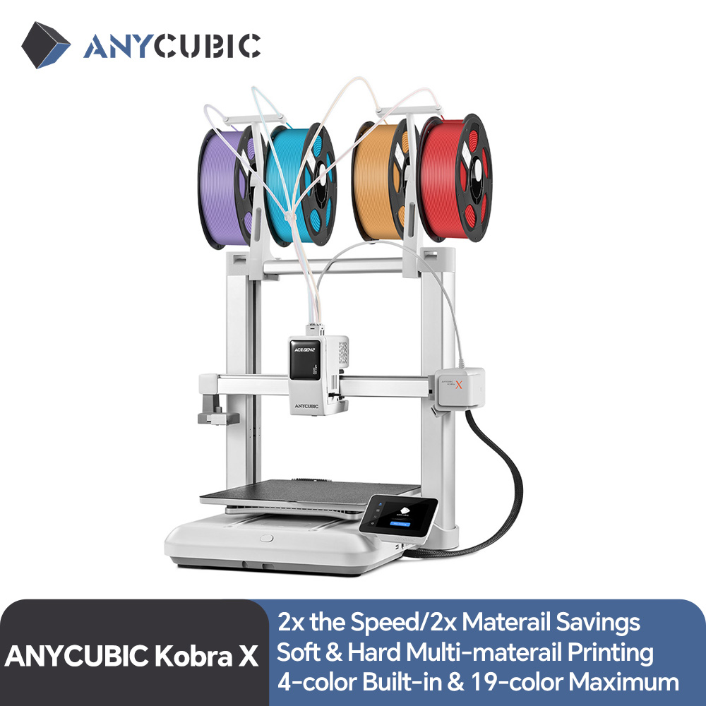 ANYCUBIC Kobra X Impressora 3D Multicolor