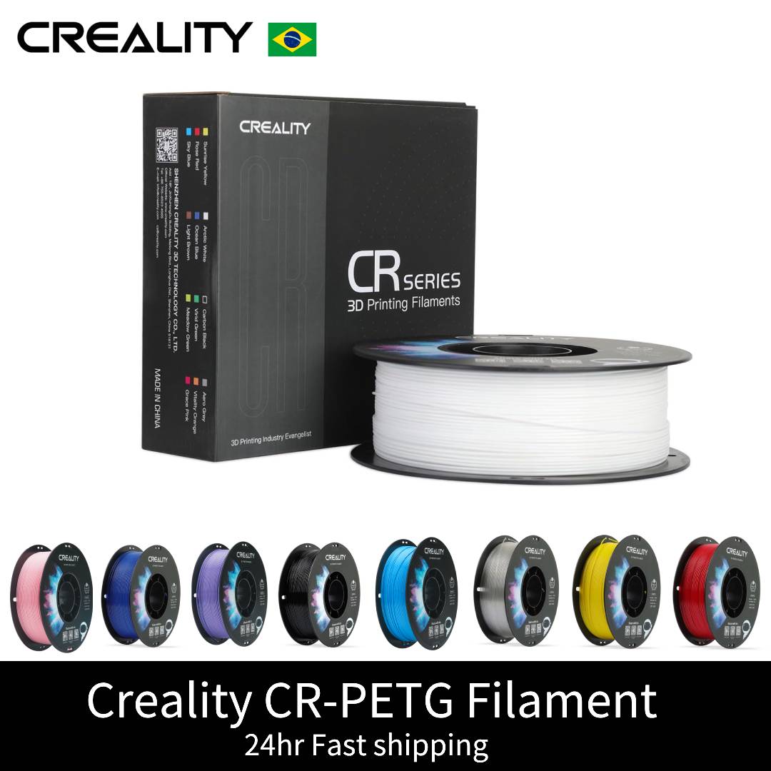 [MOEDAS R$71] Filamento 3D PETG Creality CR-PETG 1 kg 1.75mm