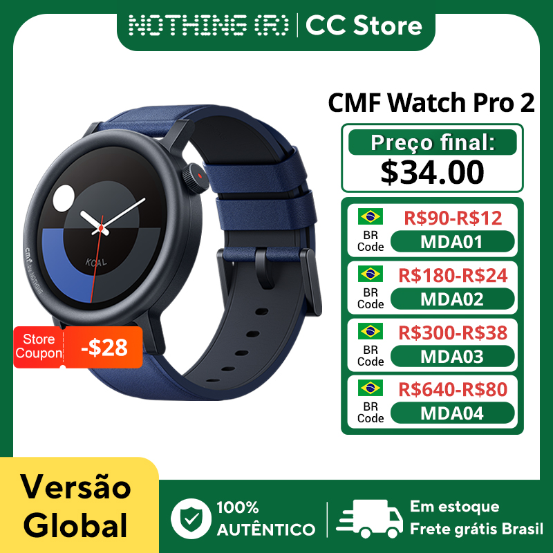 Smartwatch Nothing CMF Pro 2 AMOLED GPS e+