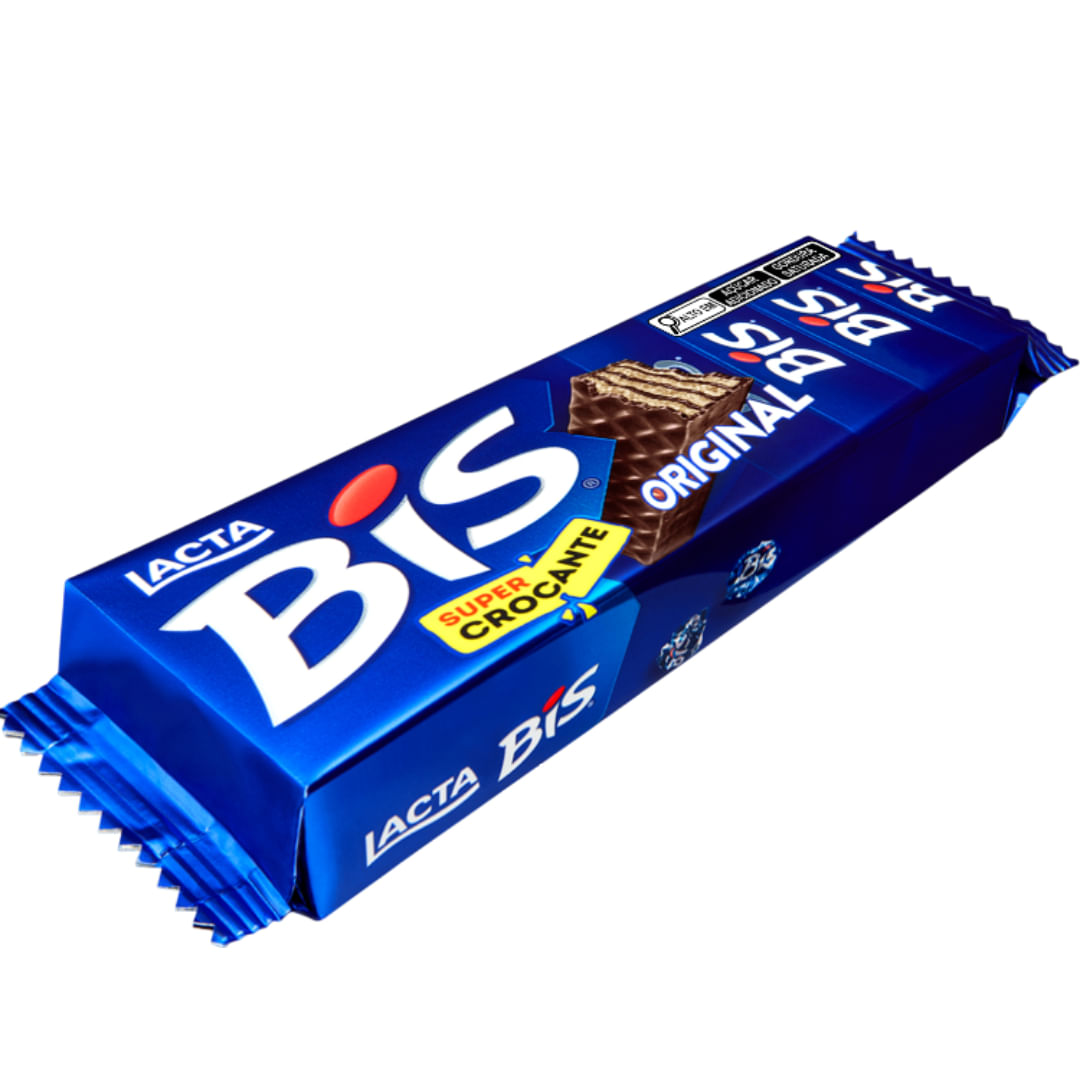 Lacta Bis Wafer de Chocolate ao Leite 100,8g