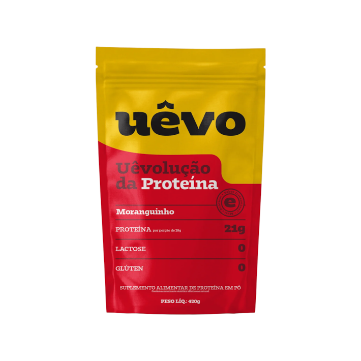 Albumina Uêvo 420g | Proteína de Clara de Ovo para Rotina Proteica, Saciedade e Custo-Benefício