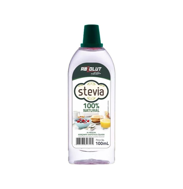 Adoçante 100% Stevia (100ml) - Absolut Nutrition