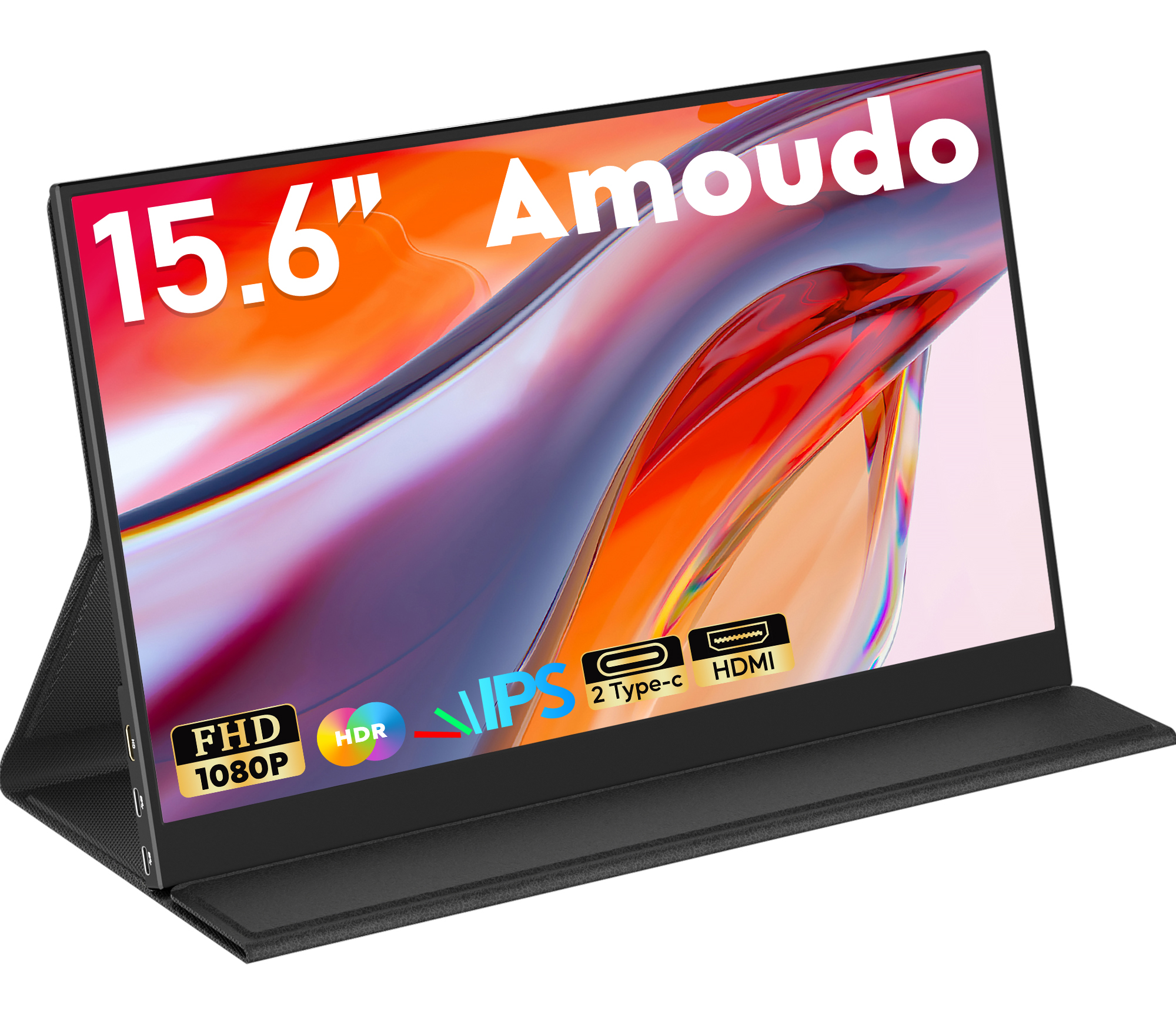 Monitor portátil Amoudo 15.6 Polegada 
