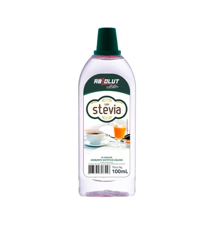 Adoçante com Stevia (100ml) - Absolut
