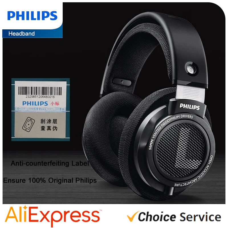 Philips SHP9500 Fones de Ouvido com Fio 