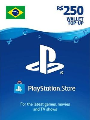 PlayStation Network Card 250 BRL