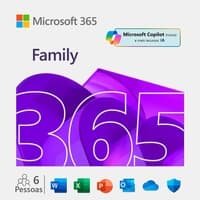 Microsoft 365 Family Licença Digital - 6GQ-00088