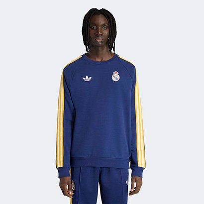 Moletom Real Madrid Adidas Originals Masculino