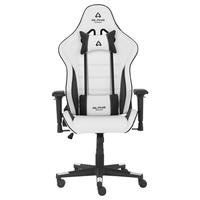 Cadeira Gamer Alpha Nimbus, Reclinável, Branco e Preto