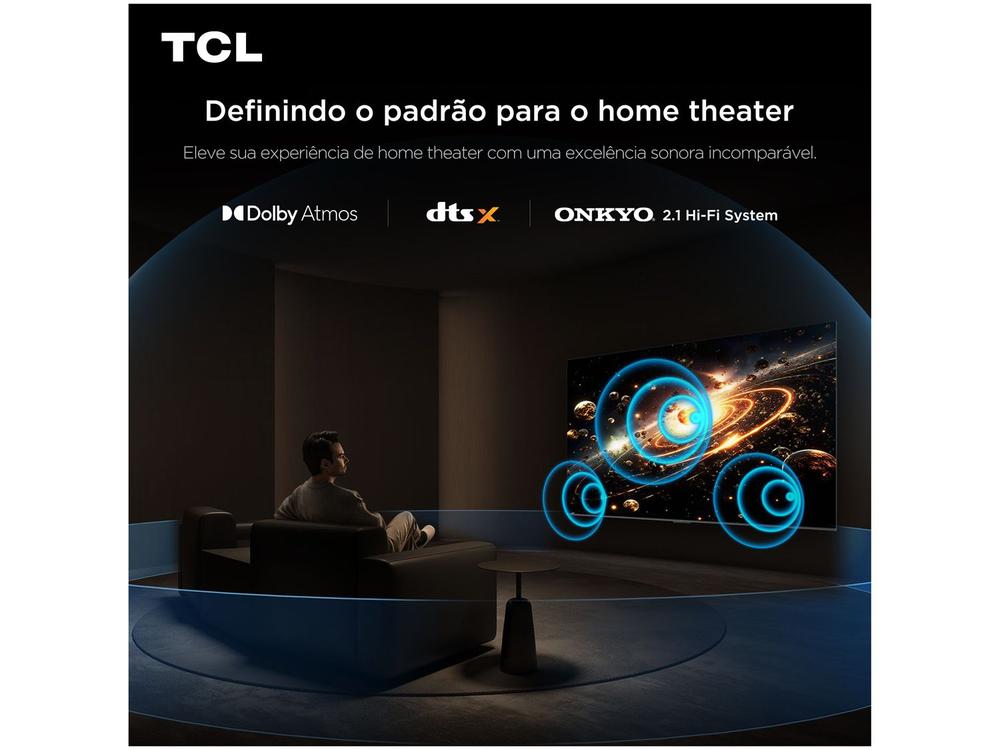 [Magalu] Smart TV 75" TCL 4K UHD MiniLED 120Hz  75C6K 