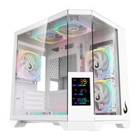 Gabinete Gamer Rise Mode Zeus Vidro Branco
