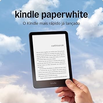 Kindle Paperwhite 16GB, Tela 7"