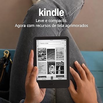 [Novas Contas] Kindle 16 GB Tela Antirreflexo Bateria Longa