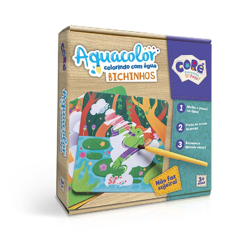 Aquacolor Colorindo com Água Bichinhos - Toyster