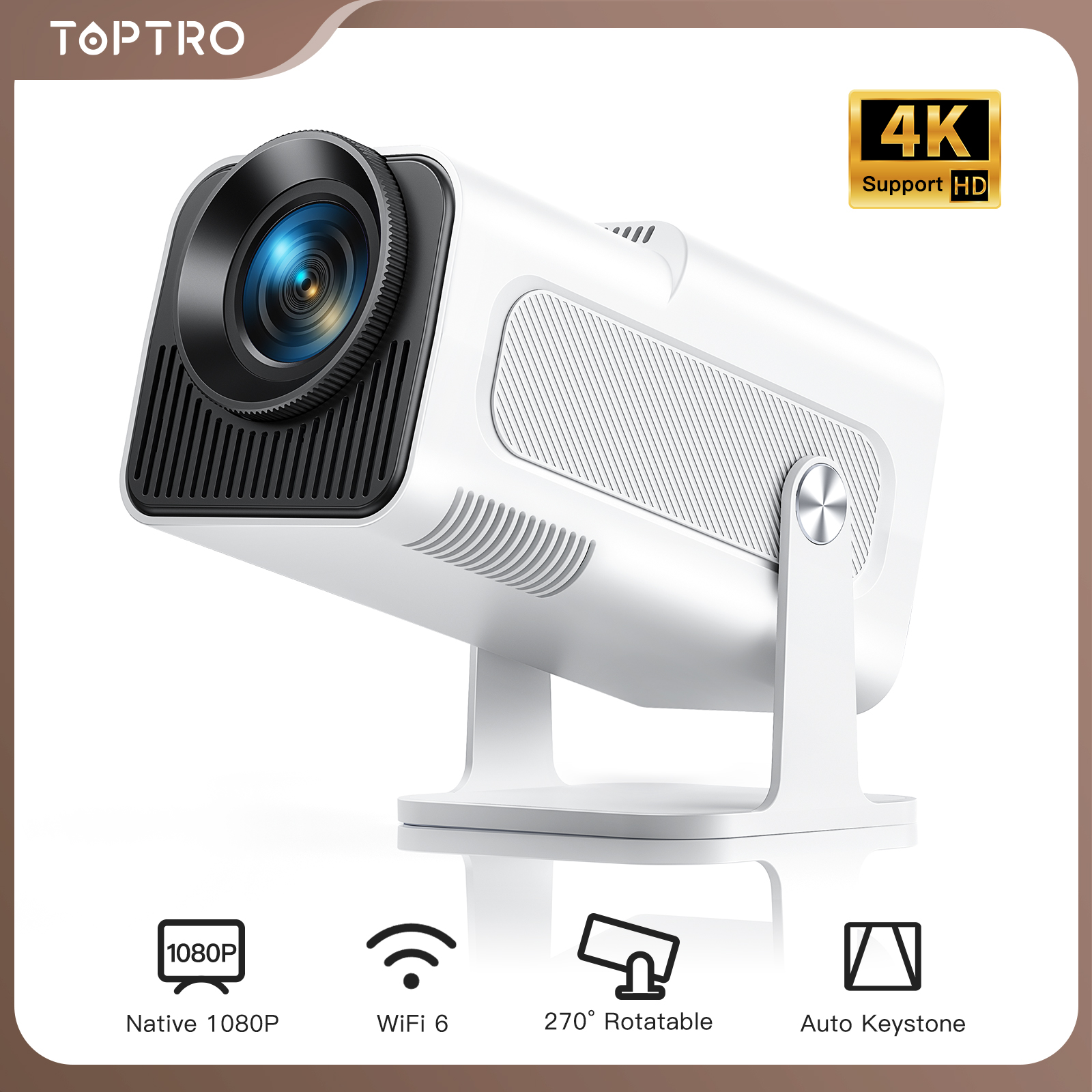 Mini Projetor Portátil TOPTRO TR27